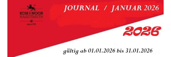 KOH-I-NOOR  JOURNAL / JANUAR 2026  - gültig ab 01.01.2026