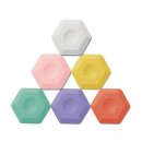 Radiergummi-  " Thermoplast " Hexagon- Form/...