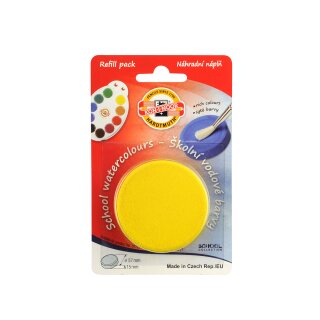 Farbkasten- Ersatztabletten 57 mm  - Lemon Yellow / 200 -  im Blister