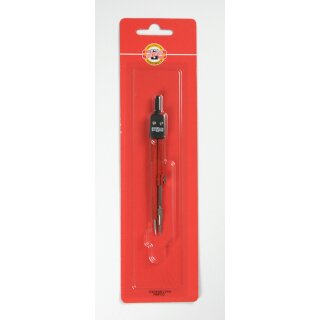 Zirkel Metall- Grundschulzirkel- farblich sortiert / mit schwarzem Kunststoffgelenk,  im Blister