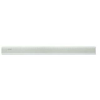 Lineal - Plast 50 cm Skala- Transparent / Braun