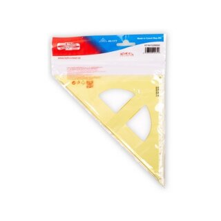 Dreieck - Plast 45° - extra groß / 16 cm Lineal ,...