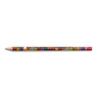 Bleistifte dreieckige - Graphitstifte " Puzzle "  - Gradation HB -  im 12er Pack