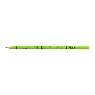 Bleistifte " Bambus "  - Härtegrad  3 / H    - im  12er Pack