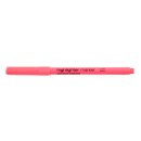 Textmarker -  Keilspitze " NEON sortiert " Strichstärke  1-2 mm, im 4er Pack