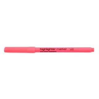 Textmarker -  Keilspitze " NEON Pink " Strichstärke 1-2 mm