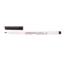 White-Boardmarker  - Schwarz  / 2,0 mm Rundspitze