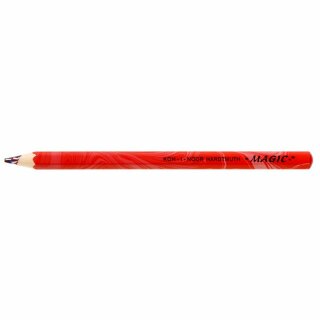 Farbstift Magic " America Red "  Jumbo 5,6 mm Mine ,  im  6er Pack