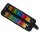 Polycolor- Stiftetasche gefüllt mit 36 Polycolor- Farbstiften, Radirgummi und Anspitzer