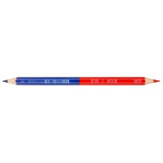 Bürofarbstifte  Jumbo   Duo-  Rot / Blau - im   12er Pack