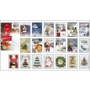 Weihnachten  Glückwunschkarten  5er Pack  Postkarten...