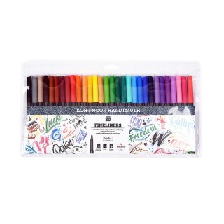 Fineliner - Feinschreiber farblich sortiert , 0,3 mm...