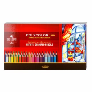 Polycolor- Künstlerfarbstifte  144er Set im Metalletui