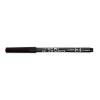 Fineliner - Feinschreiber ,  Rundspitze - 0,3 mm Strichstärke  / 19 -  Dark Brown