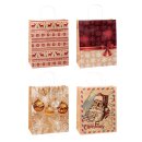 Weihnachten  Geschenktüte Kraftpapier , Groß...