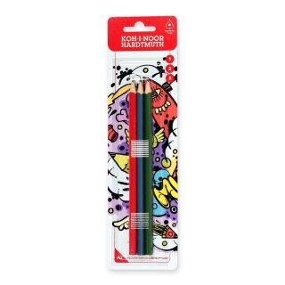 Bleistifte dreickige Graphitstifte - Härtegrad 1 , 2 , 3...