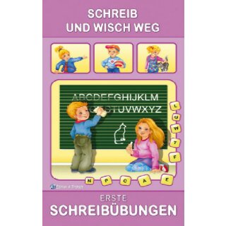 Übungsbuch  Schreibübungen -  schreibe & wisch weg , 10 Seiten