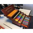 Künstler -Set  kleiner Präsentationsschrank  im...