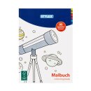 Malbuch  A4 - 80 Seiten , 4fach sortiert