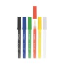 Acrylstifte - Acrylmalstifte " Grundsortiment - 6 Farben " ,  im 6er Pack