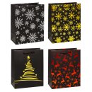 Weihnachten  Geschenktüte - Kraftpapier , Premium -...