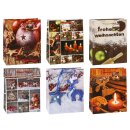 Weihnachten  Geschenktüte  Groß - matt 32 cm x...