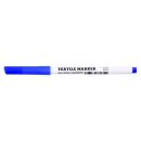 Textilmarker  1,0 - 2,0 mm  Rundspitze / farblich sortiert , im 4er Pack