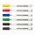 Textilmarker  Jumbo 2,5 mm  Rundspitze / farblich sortiert , im 6er Pack