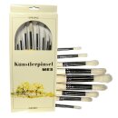 Pinsel- Set 9er Borsten- Rrundpinsel