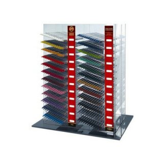Progresso Acryl- Display  - Sortiment I - gefüllt mit 288  Aquarell- Vollminenfarbstiften  in 24 verschiedenen Farben