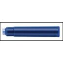 Tintenpatronen Standardformat 38 mm -  blau -  6er Pack