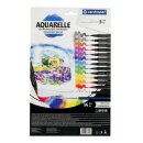 Fasermaler  Brush Pen / Aquarell - Kreativset - 14 + 5 -