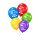 Luftballons " Happy Birthday "  6er Pack sortiert  , Umfang ca. 65 cm