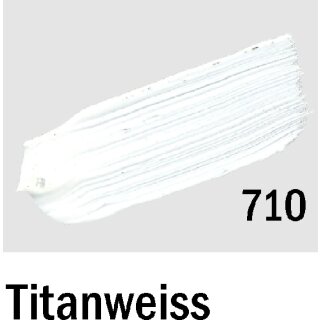 Acrylfarben Profi- Qualität  500 ml Tube - Titan Weiß / 710 -