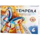 Temperafarben 6er Grundsortiment 6 x16 ml VE10