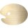 Mischpalette Holz- Palette  , Oval mit Griffloch - 30 cm x 25 cm / 5 mm -