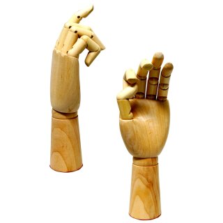 Modell Männerhand links ca. 30 cm