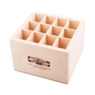 Aufsteller Holz 12 Fächer 12,0 x 11,5 x 8,7 cm VE4