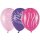 Luftballons " Wild Animal " Helium geeignet , im 6er Pack
