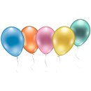 Luftballons " Perlmut " Helium geeignet , im...