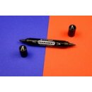 Marker Permanent- Doppelmarker - 1-4 mm Keilspitze / 1 mm...