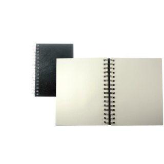 Sketchbuch A5 - Hochformat mit Doppelspiralbindung , 140 g/m²  - 60 Blatt