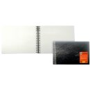Sketchbuch A4 Querformat mit Doppelspiralbindung 140 g...