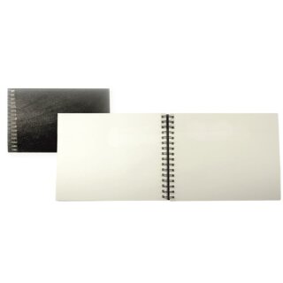 Sketchbuch A5 - Querformat mit Doppelspiralbindung , 140 g/m² - 60 Blatt