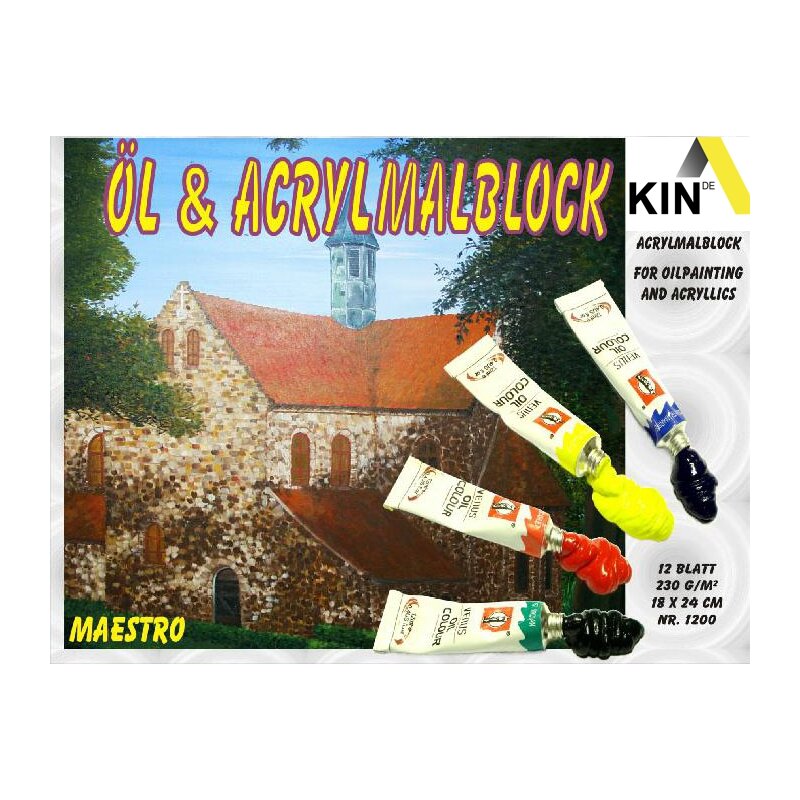 Herlitz Dream Journey Malblock Für Erwachsene - 30 Blatt, 20x20 Cm, 170g/m² Papier, Kopfgeleimt