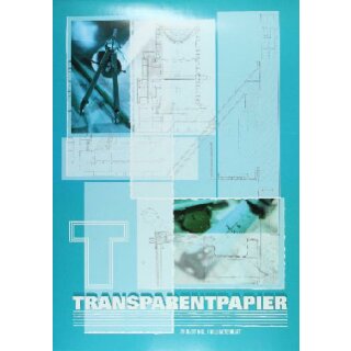 Transparentpapier A3 Block  75 g/m²   20 Blatt + 1 Blatt Millimeterpapier