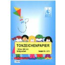 Tonzeichenpapier A4 geheftet farblich sortiert 10 Blatt