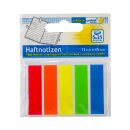 Haftnotizen Page-Marker , Indexmarker klein 5 x 25 Blatt / 12 x 45 mm - 4 Farben