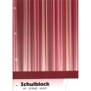 Schulblock A4 kariert 4fach Lochung und Rand 50 Blatt VE10