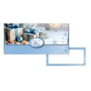 Weihnachten  Geschenkumschlag mit  Blankokarte, für Geldgeschenke , 4-fach sortiert